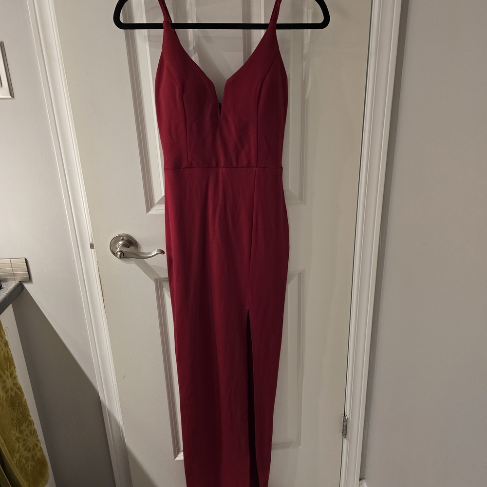 Fashion Nova Red Maxi Dress